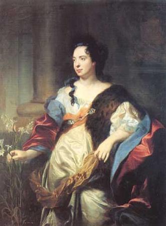 Hyacinthe Rigaud Portrait of Marie Cadenne oil painting picture